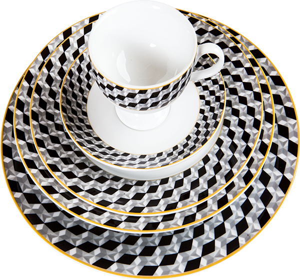 Dinner Set Shape PP-01 (Deco-17354)