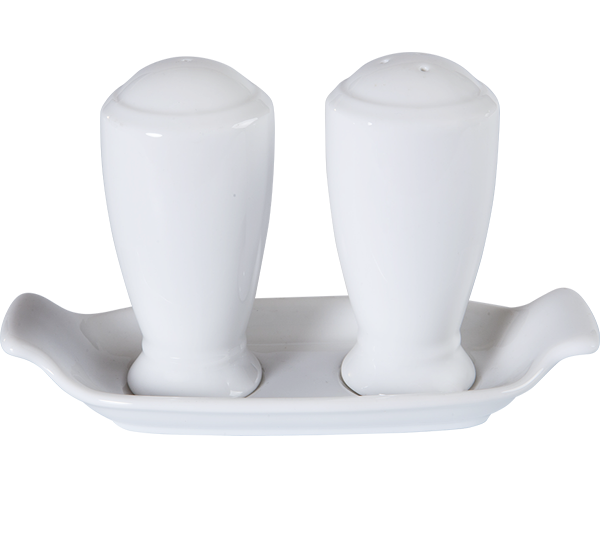 Salt & Pepper Pot with Stand