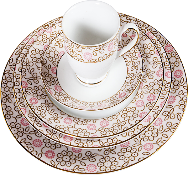 Dinner Set Shape PP-01 (Deco-17339)