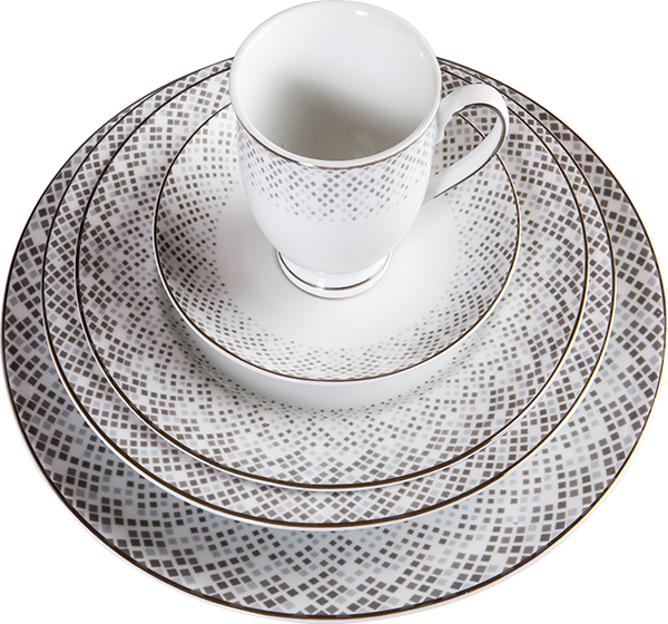 Dinner Set Shape PP-01 (Deco-17333)